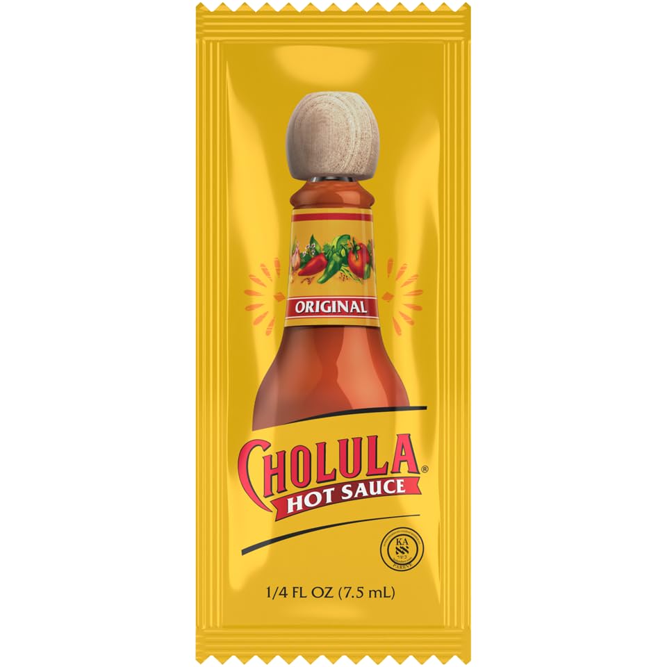Cholula 1 / 0.25 Fl Oz (Pack of 200) / 200 Hot Sauce