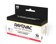 Proline Advanced Mercury-Free Hearing Aid Batteries 48/Box Size by Rayovac – 48 Count (Pack of 1), Model 7W-P6WJ-331E