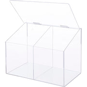 Acrylic PPE Dispenser by Global Industrial – Acrylic, Clear, Model 695989