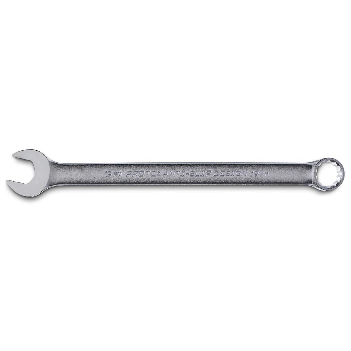 Satin Combination Wrench 19 mm 12 PT by STANLEY – One Size, Blend, Multi, Model J1219MASD