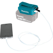 18V LXT® Lithium-Ion Cordless Power Source by Makita – 18V, plastic, Teal, Model ADP05