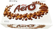 Nestle Aero Chocolate Bars | 48x 42gram bars | Imported from Canada (Dark Chocolate) (Dark Chocolate)