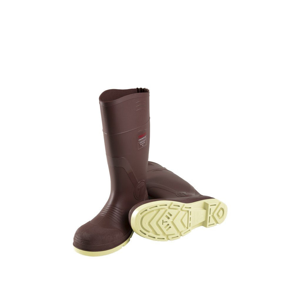 93255.03 Premier G2 Safety Boots with Composite Safety Toe by TINGLEY – 9, Polyvinyl Chloride, Brick Red, Model 93255.09
