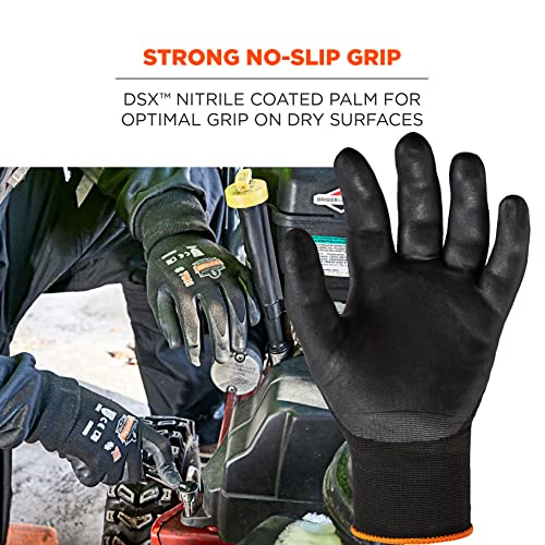 Ergodyne Black / 1 Count (Pack of 2) / Work Utility Safety Work Gloves