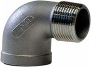 KINGDOM 3/4" 304 Stainless Steel 90 Degree Street Elbow, MNPT X FNPT