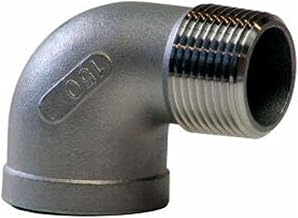 KINGDOM 3/4" 304 Stainless Steel 90 Degree Street Elbow, MNPT X FNPT