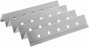 HUBERT Sandwich Display Stand Zig Zag Stainless Steel - 10" L x 12" W x 2" H