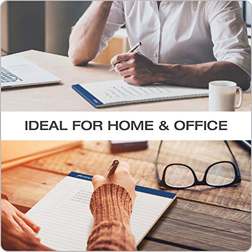 Ampad 12 / 8-1/2 x 11-3/4 / White Letter & Legal Ruled Pads