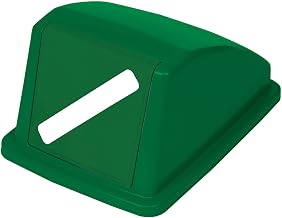 Global Industrial Recycling Paper Lid Only, 13" W x 18" D x 9" H, Green