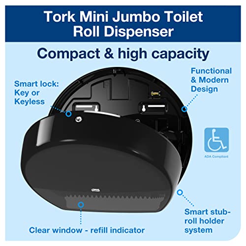 Tork Bundle / 12 count pack of 1200 / Black Paper & Plastic