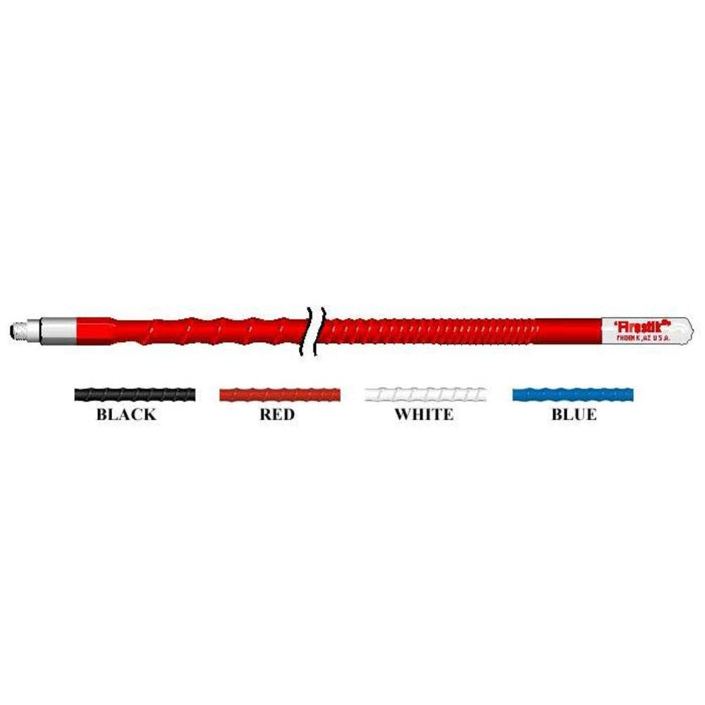 CB Radio Antenna 3ft Orig 5-8 Wave 300W CB Antenna-White by FireStik – 3 inches, White, Model KW-3WH