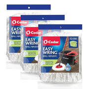 O-Cedar White / EasyWring / 3 - Pack Replacement Mop Heads