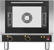 Tecnoeka EKFA 312 S1 Evolution Electric Countertop Compact Convection Oven with (3) 13 x 18 Half Size Sheet Pan Capacity and Timed or Infinite Cooking Modes (120V)