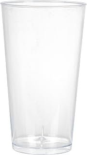 3 Ounce Shot Glasses, 20 Round Incline Cups - Durable, Disposable, Clear Plastic Shot Glasses, For Serving Samples At Wedding Banquets And Catered Events - Restaurantware