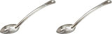 Winco 13" Stainless Steel Basting Spoon, Curved Handle, Heavy Duty (Pack of 2)