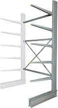 Global Industrial Single Sided Heavy Duty Cantilever Add-On Rack, 72"Wx50"Dx120"H