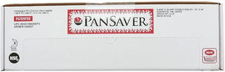 HUBERT PanSaver Hotel Clear Round Pan Liners for Easy Clean Up - Disposable Industrial Buffet Pan Liners, Ovenable up to 400F (8x9.25 inches - 100 Sheets)