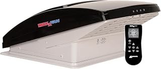 MAXXAIR MAXXFAN DELUXE 10-Speed Fan Motor with 12 Inch Fan, Anti-Rattle Lid