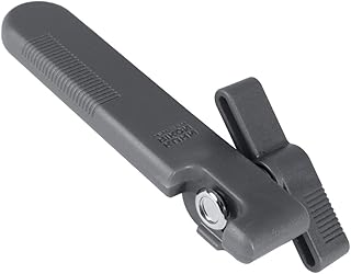 Kuhn Rikon Compact Safety Can Opener Grey Stainless Steel No Sharp Edges