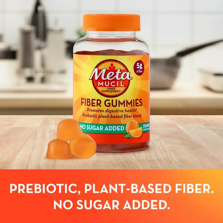 Fiber Gummies, 105 Count by Metamucil – 105 Count (Pack of 1)