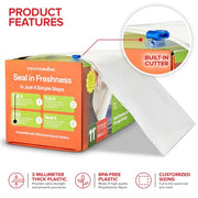 Stock Your Home 11x150 Inch / clear / 1 Food Storage Bags