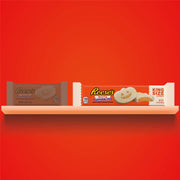 White Creme Peanut Butter King Size Individually Wrapped Pumpkins Candy by Reese's – 2.4 Ounces