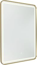 Artcraft Reflections - Rectangular Mirror - Brushed Brass