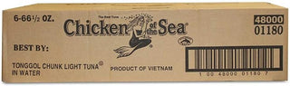 Chicken Of The Sea Chunk Light Tongol Tuna in Springwater, 66.5 Ounce - 6 per case.