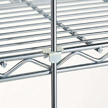 Rod and 4 Tabs for Wire Shelves by METRO – Model R72C-37280