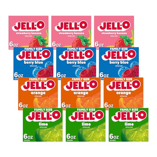 Jell-O Tropical Twist / 6 Ounce (Pack of 12) / 12 Gelatin