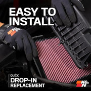 K&N (Pack of 1) / Standard / 1 Air Filters