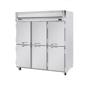 Beverage-Air Horizon Series - Top Mount Reach in Refrigerator - Three Section - Half Solid Door - SS EXT/INT by Beverage Air – Model HRPS3HC-1HS