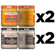 Tostitos Queso / 11.25 Ounce (Pack of 4) / 4 Count Dips, Salsas & Spreads