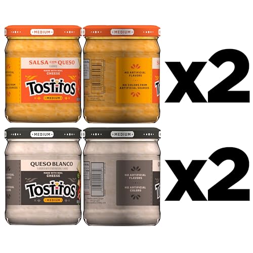 Tostitos Queso / 11.25 Ounce (Pack of 4) / 4 Count Dips, Salsas & Spreads