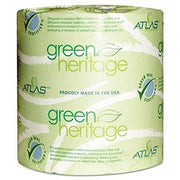 Green Heritage 276 4.5" Length, 3.1" Width, 2-Ply Bathroom Tissue