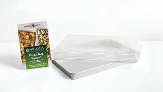 Nordic Ware Naturals Big Batch Pan with Lid and Recipe Booklet