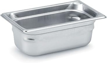 Super Pan 3 1/4 Size S/S Steam Table Pan, 2.7 Qt