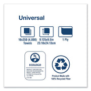 Multifold Hand Towel by Tork – 9.13" x 9.50", Paper, white, Model SCA MB540A