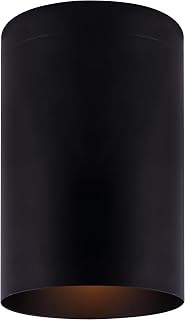 Canarm Lighting IFM1071A04BK Agna 4 Light 4 inch Black Flush Mount Ceiling Light