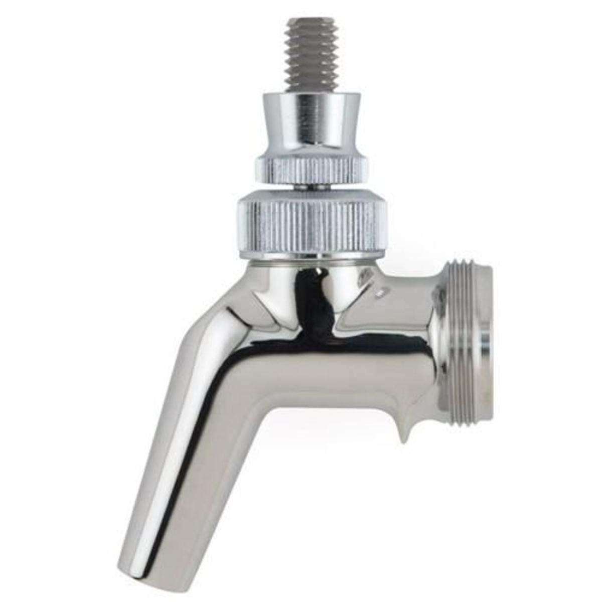 Perl 630PC Draft Beer Faucet- Chrome Plated … by Perlick – US Beer Industry Standard, Chrome Plated Brass, Silver, Model N6PMUNJ