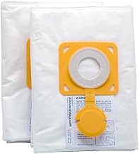 Dustless Technologies Wunderbag- Shop Vac Universal High Capacity Pre-Filter bags for Wet Dry Vacuums, 2 Pack (12-18 Gallon). Commercial, Contractor, Professional, Home use. Wet and Dry