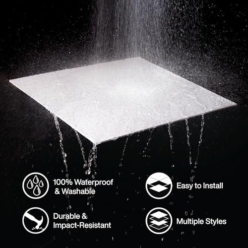 Genesis 12 Pack / White / Classic Vinyl Flooring