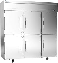 Victory Elite VERSA-3D-HD-HC Three Section Refrigerator with Half Doors