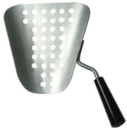 Benchmark Aluminum Speed Scoop by Benchmark USA – Large, Aluminum, Silver, Model 42030