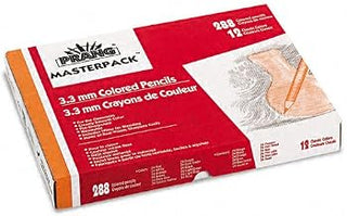 Prang 12-Color Pencil Set, 288 Count Master Pack PENCIL,COLOR,288/BX,AST (Pack of2)