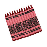 Crayola Red / 12 Count (Pack of 1) / Classic Crayons