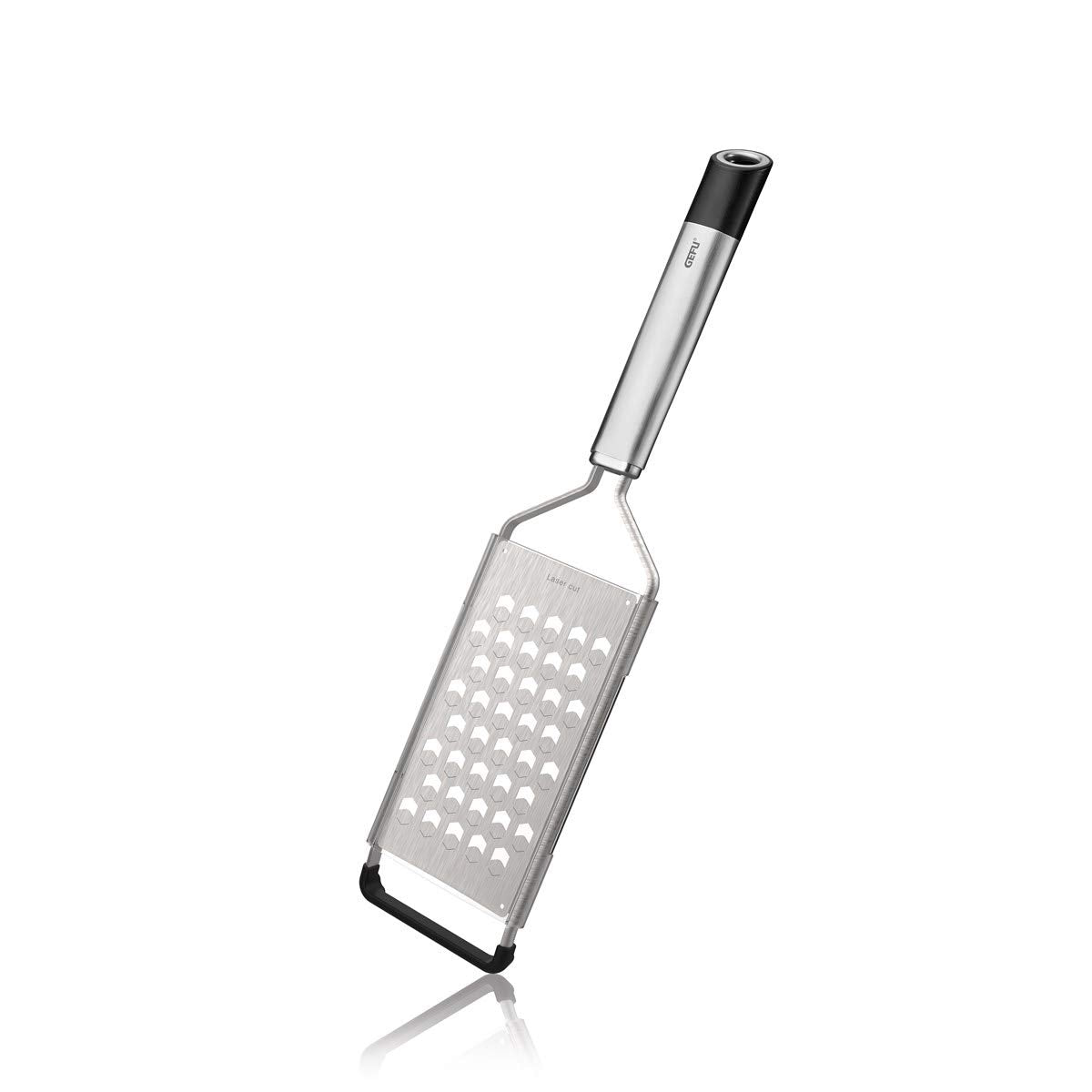 Coarse Grater PRIMELINE by GEFU – 34,9 X 8,5 X 1,8 Cm, Stainless Steel, Silver, Model GF24-29229
