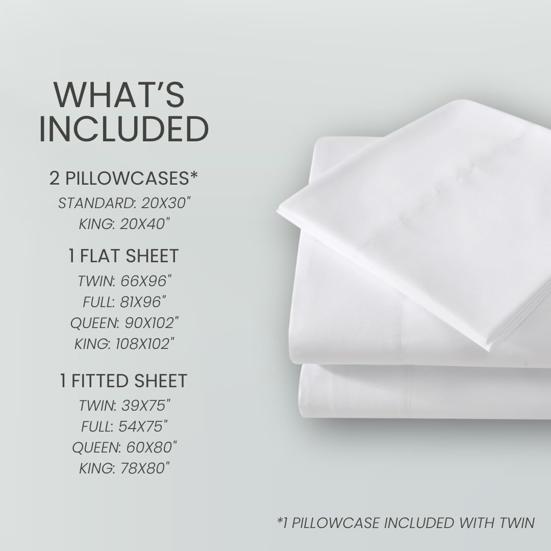 Full Sheet Set by 1888 Mills – Full, Polyester, Tan, Pack of 3, Model SS17804TWWPEC-Parent