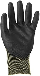 Ansell Size 6 SensiLite Light Weight Polyurethane Work Gloves with Black Nylon Liner and Elastic Cuff