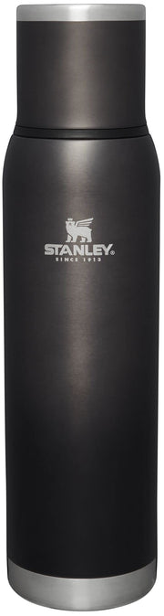 Adventure-To-Go Vacuum Bottle 1.4 qt | Wide Mouth with Leakproof Cup Lid | Keep Drinks Hot or Cold | Packable for Travel | Insulated Stainless Steel Thermal Bottle | BPA-Free